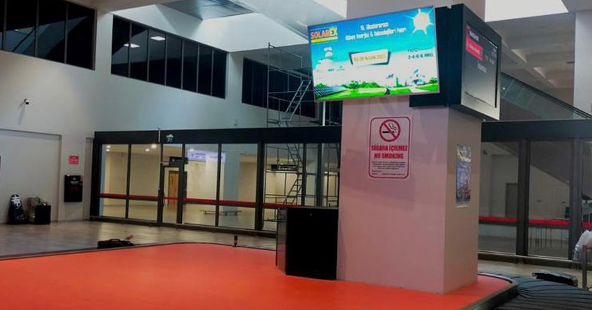 Gaziantep Havalimanı Reklamları