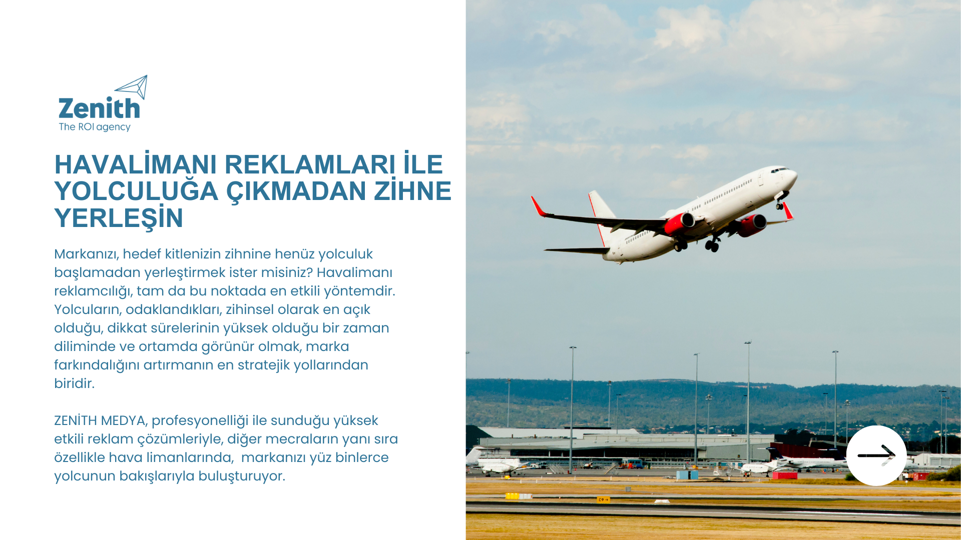Havalimanı Reklamları İle Yolculuğa Çıkmadan Zihne Yerleşin