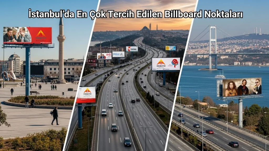 İstanbul Açıkhava Reklamları ile Şehrin Nabzını Tutun
