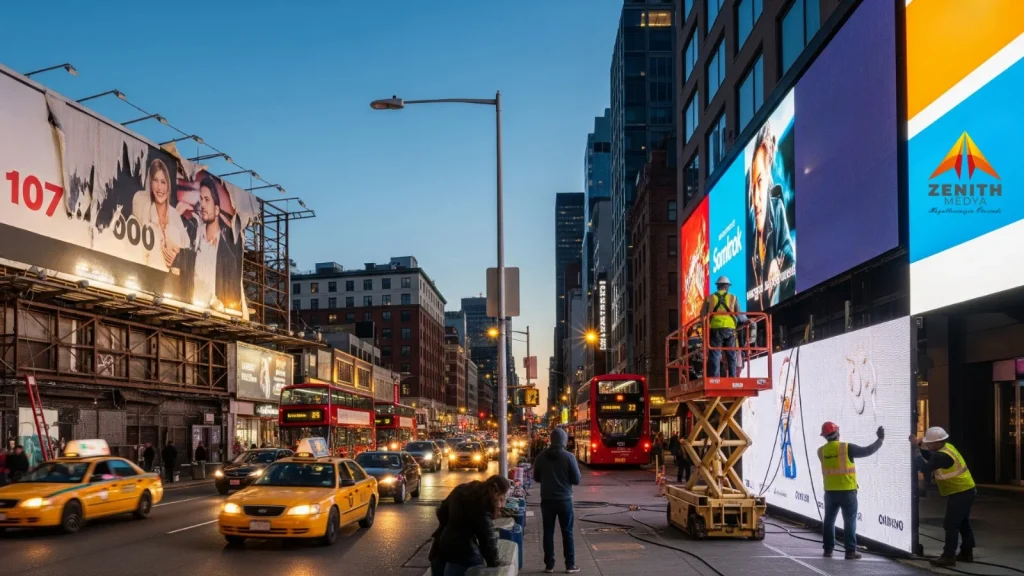 Açık Hava Reklam Trendleri 2025: Dijitalleşmenin Yeni Yüzü