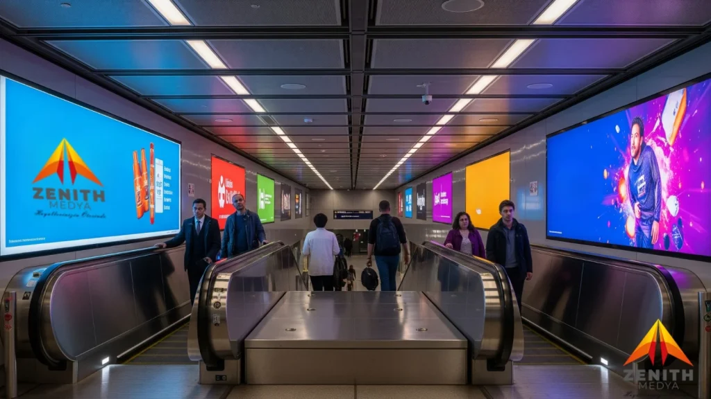 Metro Reklamları ile Günlük 100 Bin Yolcuya Ulaşın