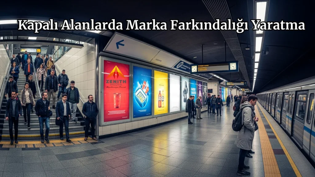 Metro Reklamları ile Günlük 100 Bin Yolcuya Ulaşın