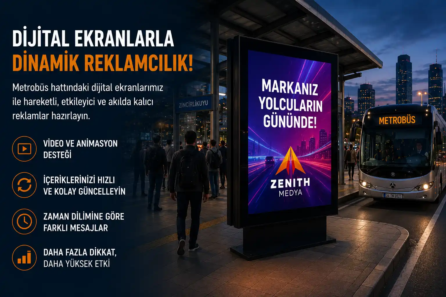 Metrobüs Açık Hava Reklamları