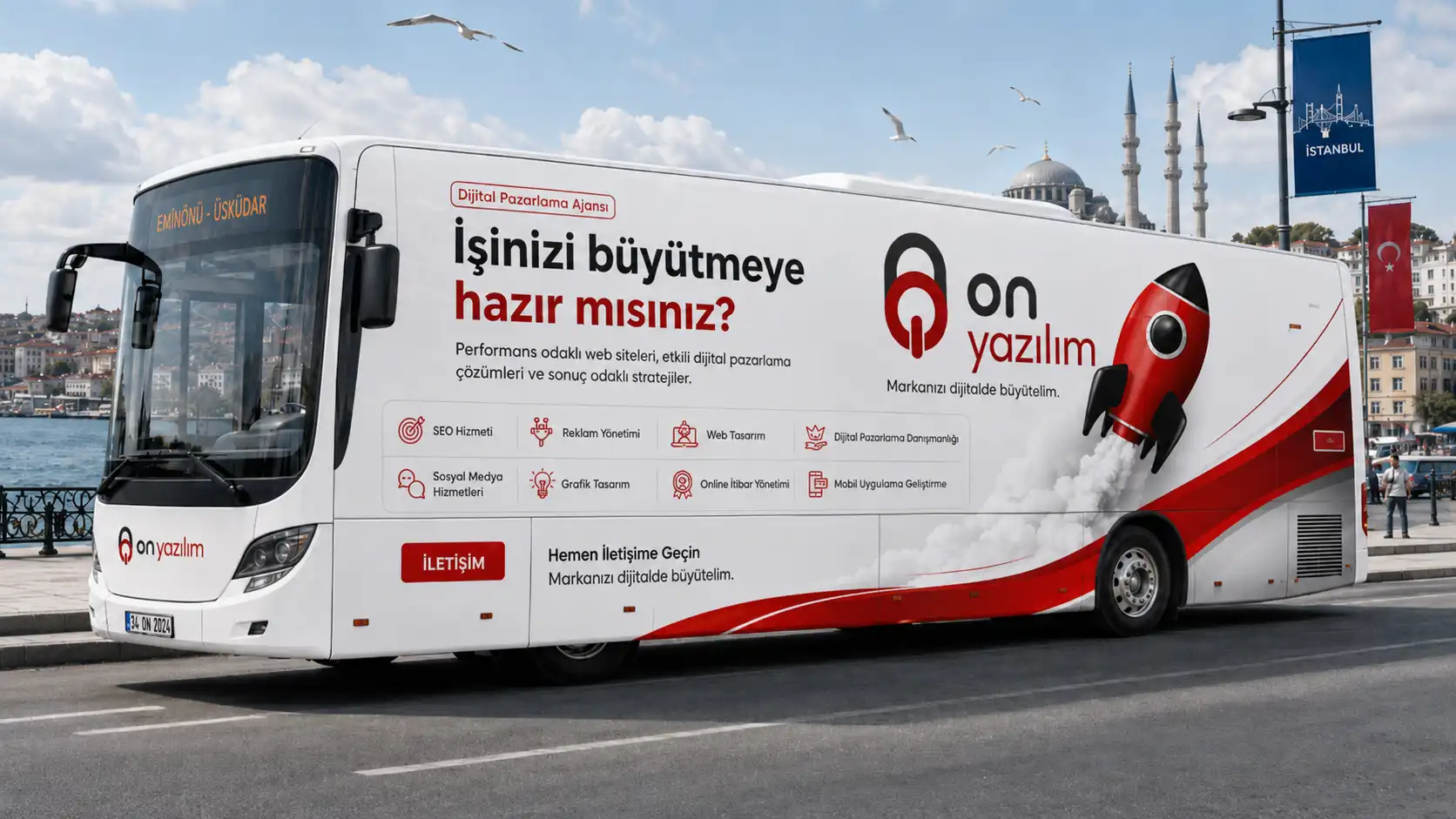 İstanbul Otobüs Giydirme