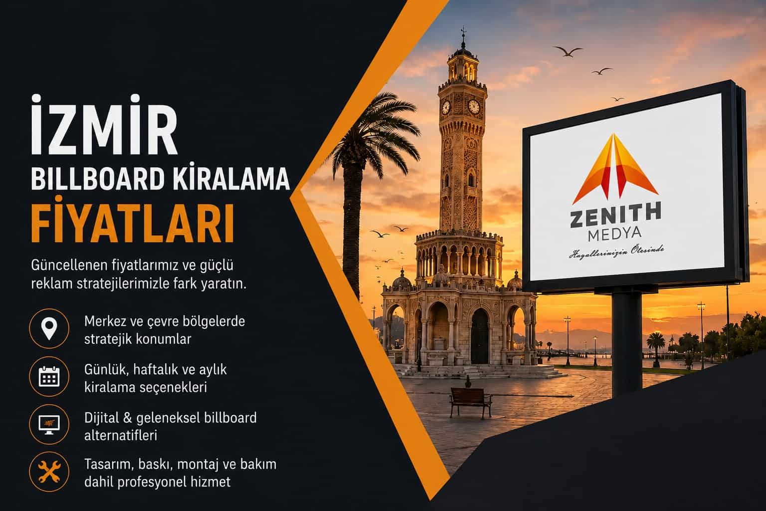 İzmir Billboard Kiralama Fiyatları!