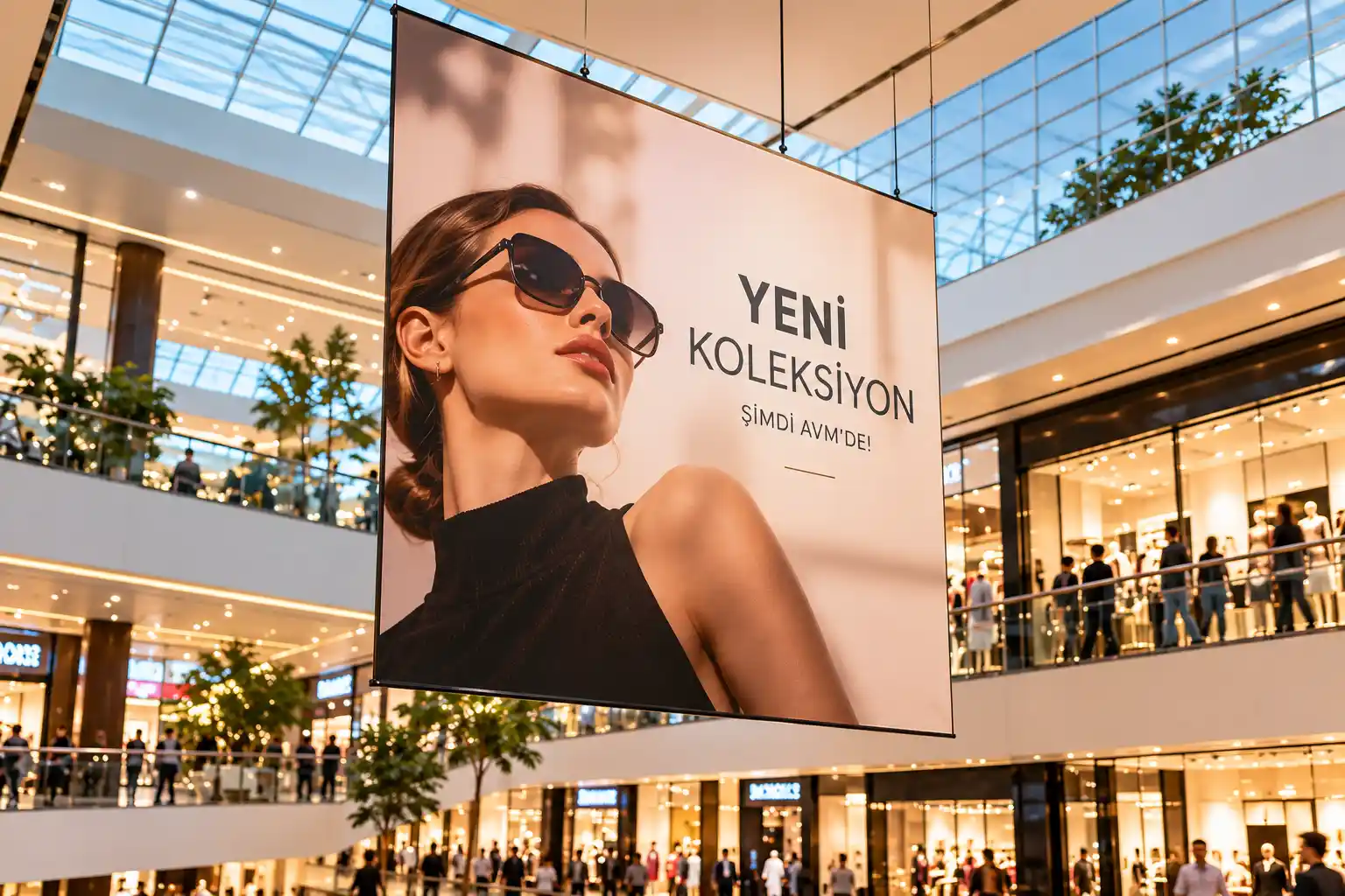 AVM reklamları ile alışverişin nabzı